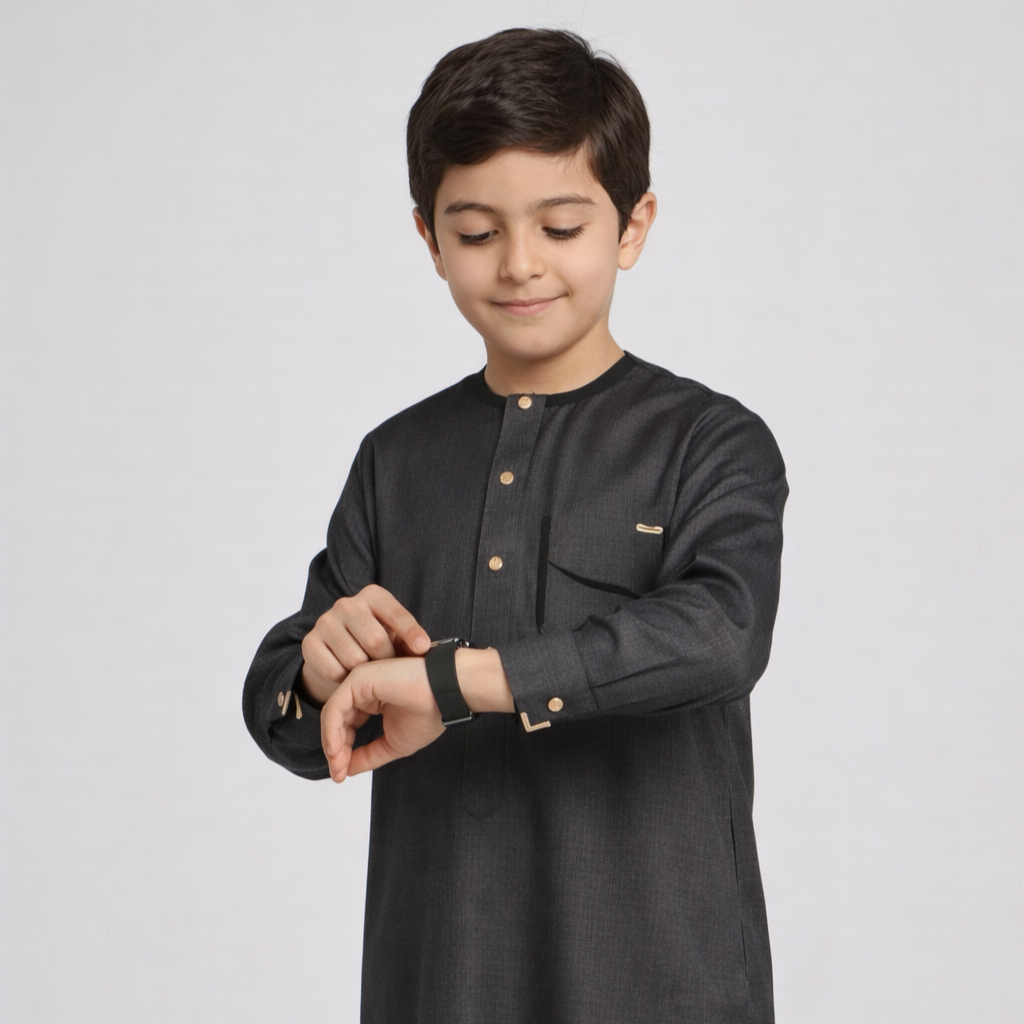 قميص المسلم 2026 كادي رادكو لاموشتي جيب موجة