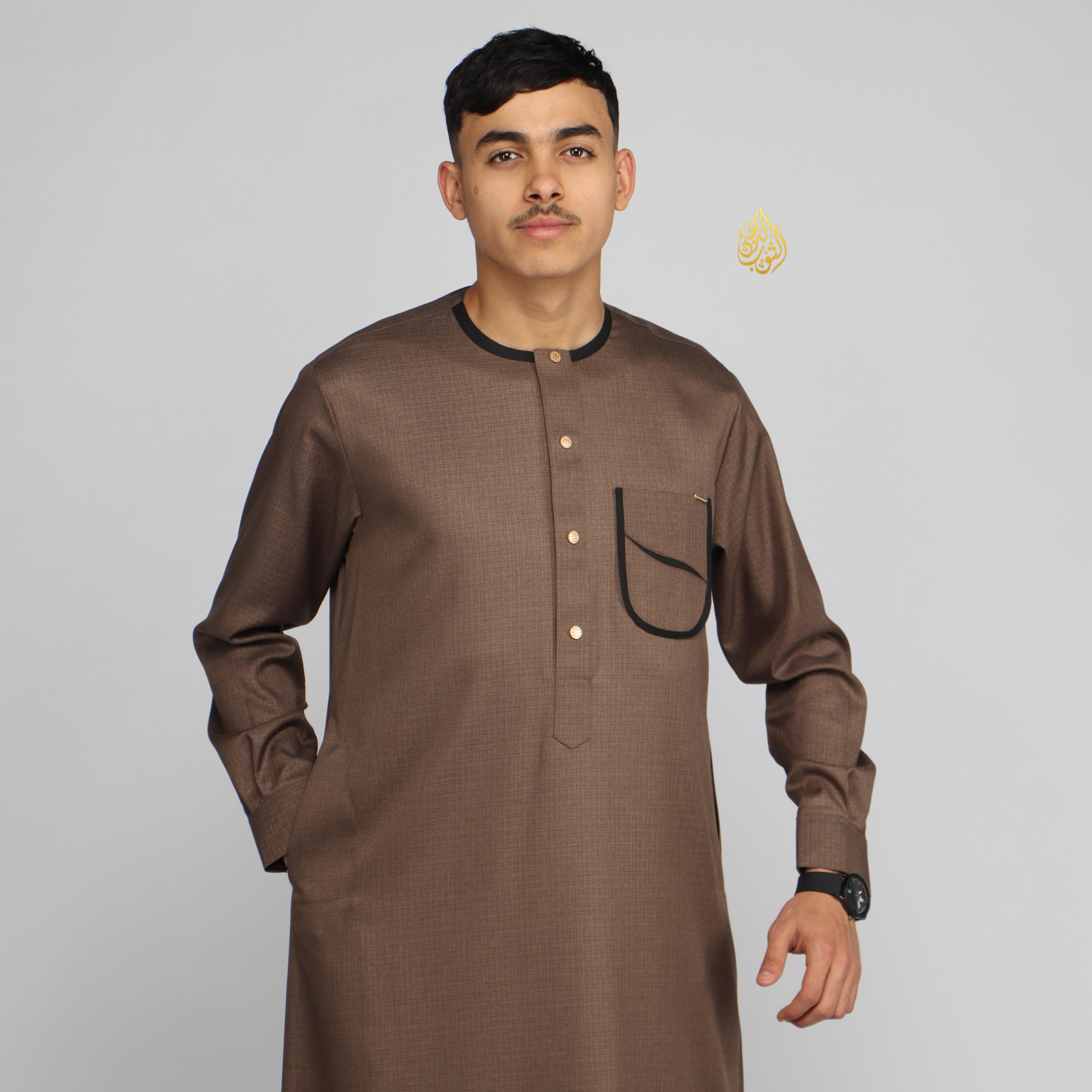 قميص المسلم 2026 رادكو لاموشتي جيب موجة